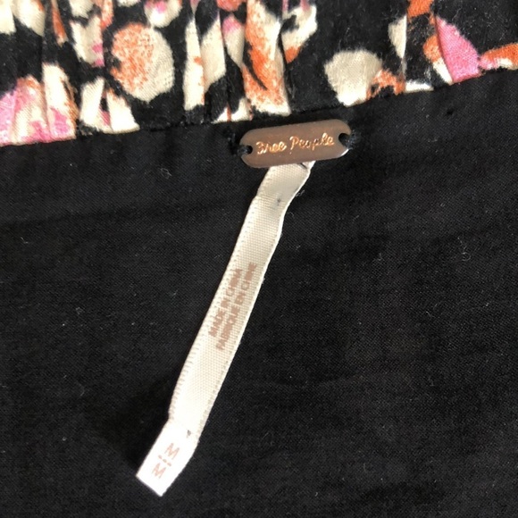 Free People Jael Cutout Floral Printed Mini Dress Size M - Picture 10 of 13